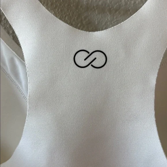 CALIA White Made To Move Racerback Bra sz Medium - Picture 5 of 7